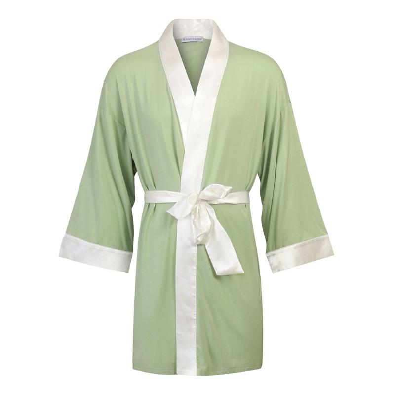 Lightweight Short Dressing Gown - Hestia 0