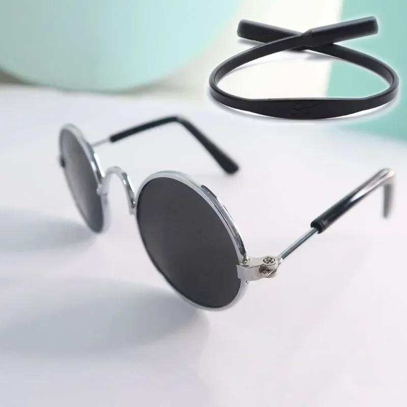 Cat Sunglasses Summer Outdoor Puppy UV Protection Sunglasses Dolls Sun Glasses Small Dog Cosplay Photo Props Cute Pet Sunglasses 7