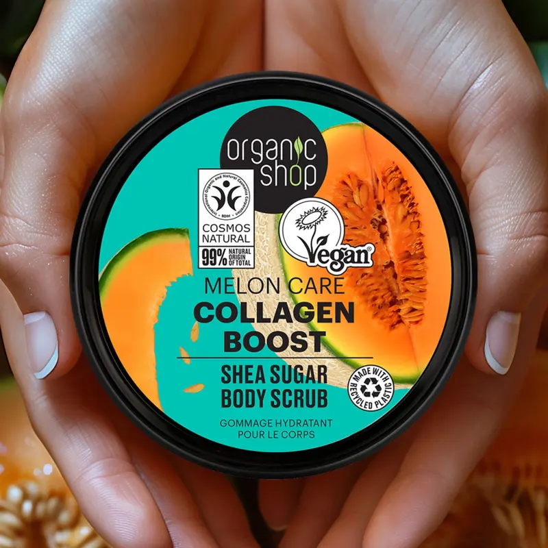 Organic Shop Collagen Boost Shea Sugar Body Scrub (250ml) (TT) 3