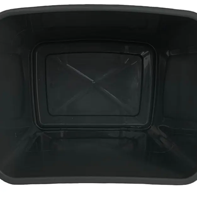 VTL 60 Litre Black Plastic Swing Bin Durable For Kitchen And Home Waste Room 4