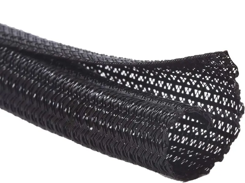 10ft - 1/2 inch Cord Protector Wire Loom Tubing Cable Sleeve Split Sleeving for USB Power Cord Audio Video Cable – Protect Cat from Chewing Cords - Black 0