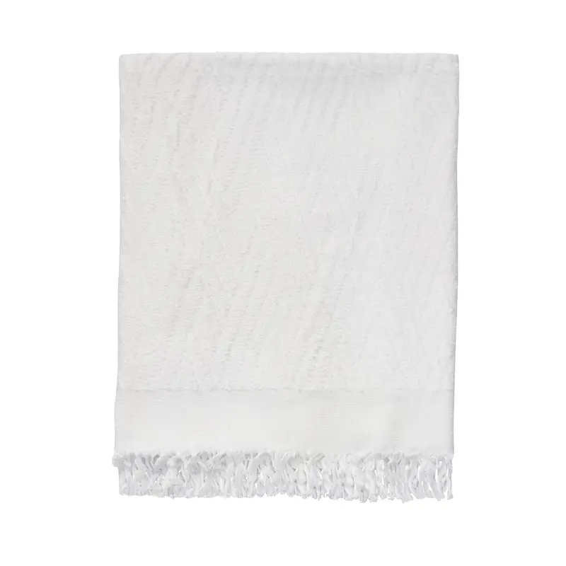 Palmzen 100% Cotton Ihram Ehram Ehraam for Mens Hajj and Umrah - 2 x White Combed Cotton Towels - 110 x 220 cm 2
