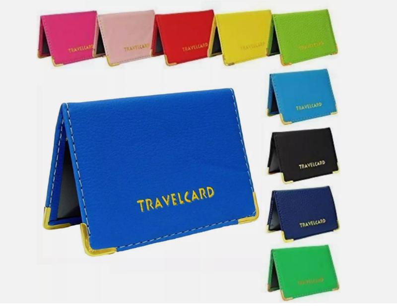 New PU Leather Travel Bus Rail Pass Card Holder Oyster Cover Case Holder WalletHISTORY 8