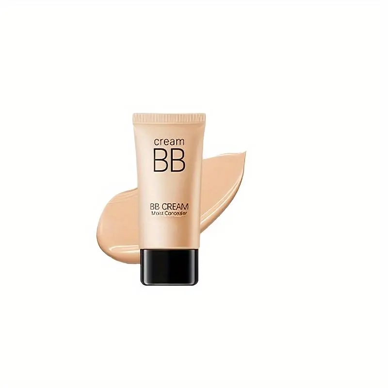 Waterproof BB Cream Full Coverage Concealer, Natural/Ivory 1.41OZ, Long Lasting Foundation Make Up, Oil Control, Even Skin Tone, Hide Pores, Christmas Gift 4