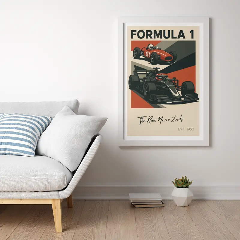 Vintage to Velocity – “The Race Never Ends” Poster 1