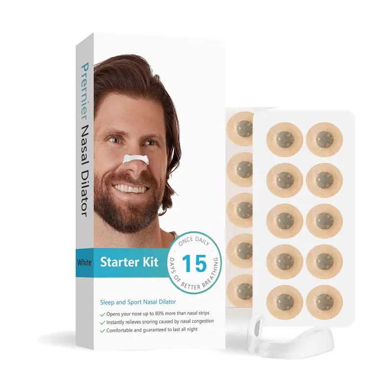 Better Breathing Starter Kit - Magnetic Nasal Strips with Congestion Relief Technology for Improved Airflow 4