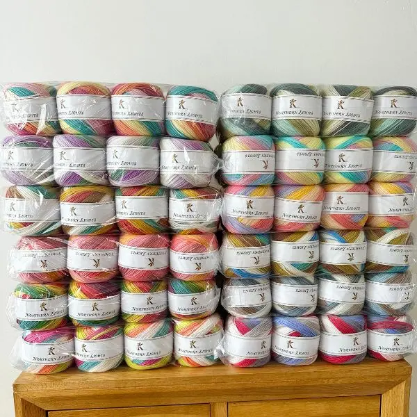 Northern Lights DK 150g - All Colours - 4 Pack