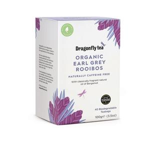 Dragonfly Tea Organic Earl Grey Rooibos 40 Bags