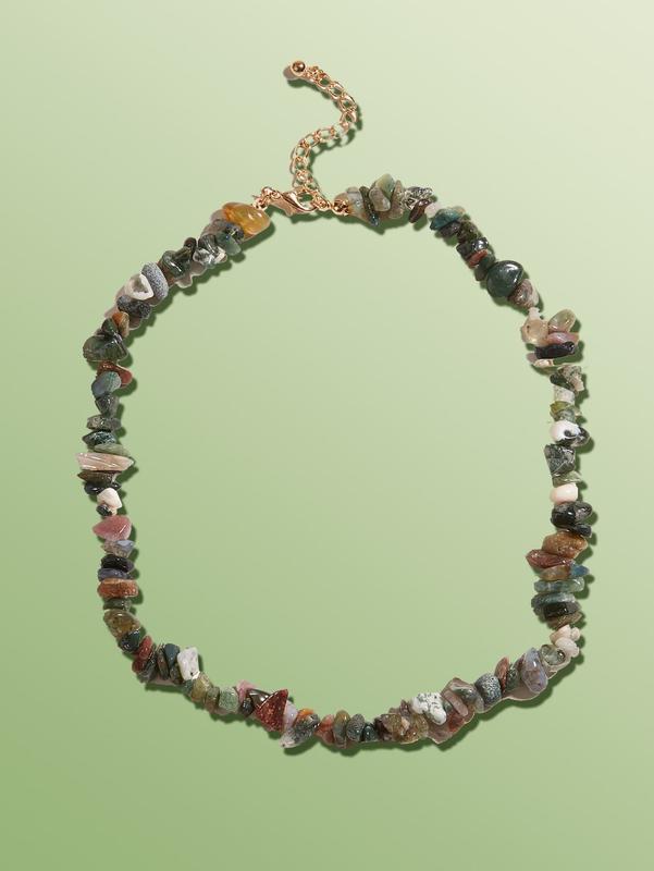ROMWE Stone Beaded Necklace for Women - Fashion Accessory 3