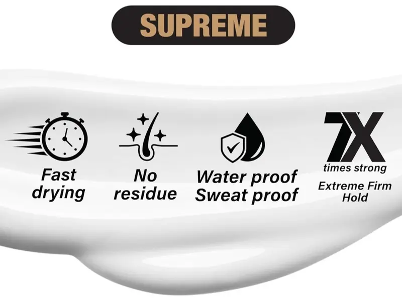 Wonder Lace Bond Supreme 34 ml Invisible Lace & Poly Glue, Strong Hold Wig Adhesive, Latex & Waterproof 4