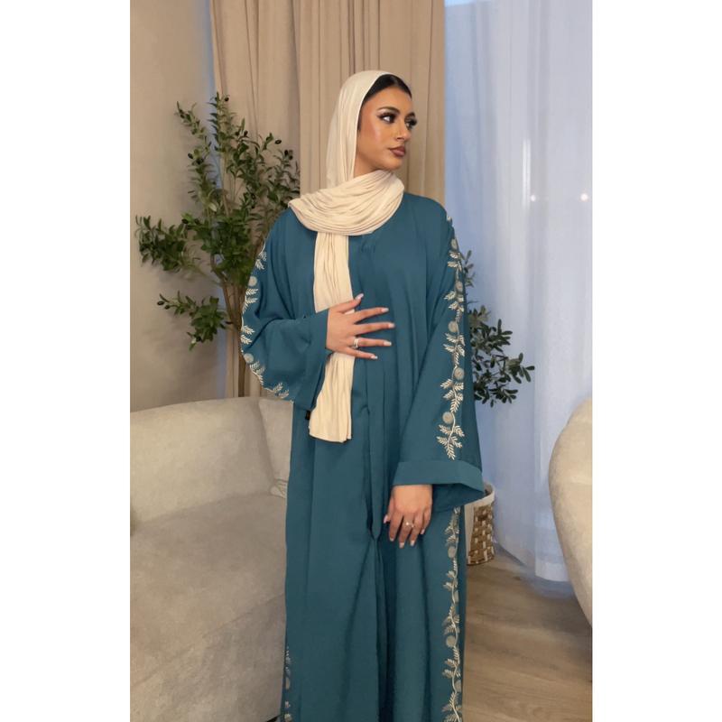 Saima Embroidery Abaya 8
