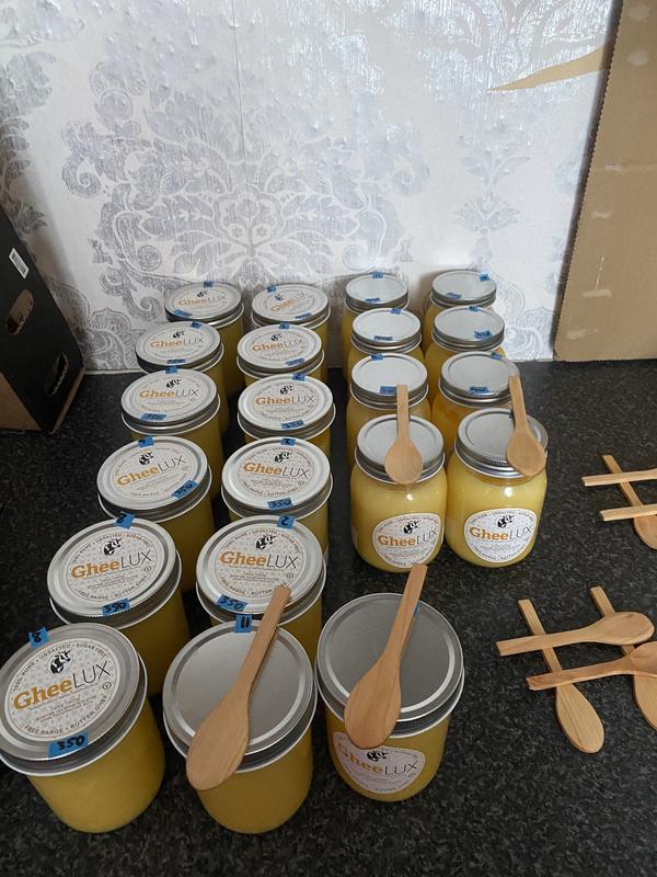 Butter Ghee 350g salt free, sugar free, additive free, oil alternative, clarified butter, roasting, frying, sauting, baking, keto, paleo 4
