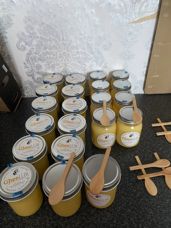 Butter Ghee 350g salt free, sugar free, additive free, oil alternative, clarified butter, roasting, frying, sauting, baking, keto, paleo 4