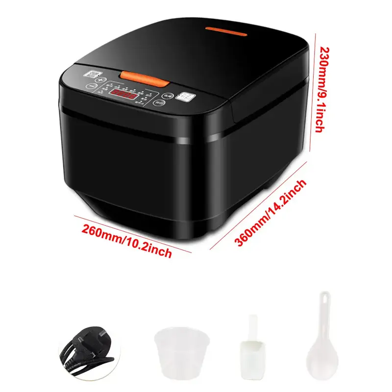 Product Introduction of Multi-functional 5L Non-Stick Rice Cooker Appointment Timing Heating High-fire 1
