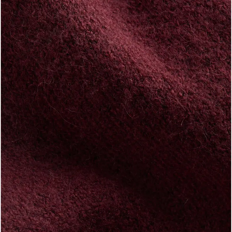 Calvin Klein Womens Hooded Sweater Tawny Port Red Loungewear/Nightwear 3