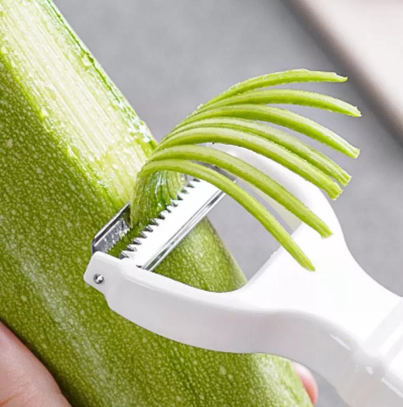Vegetable Peeler Julienne Stainless Steel Fruit Slicer Potato Carrot Heavy Duty 1