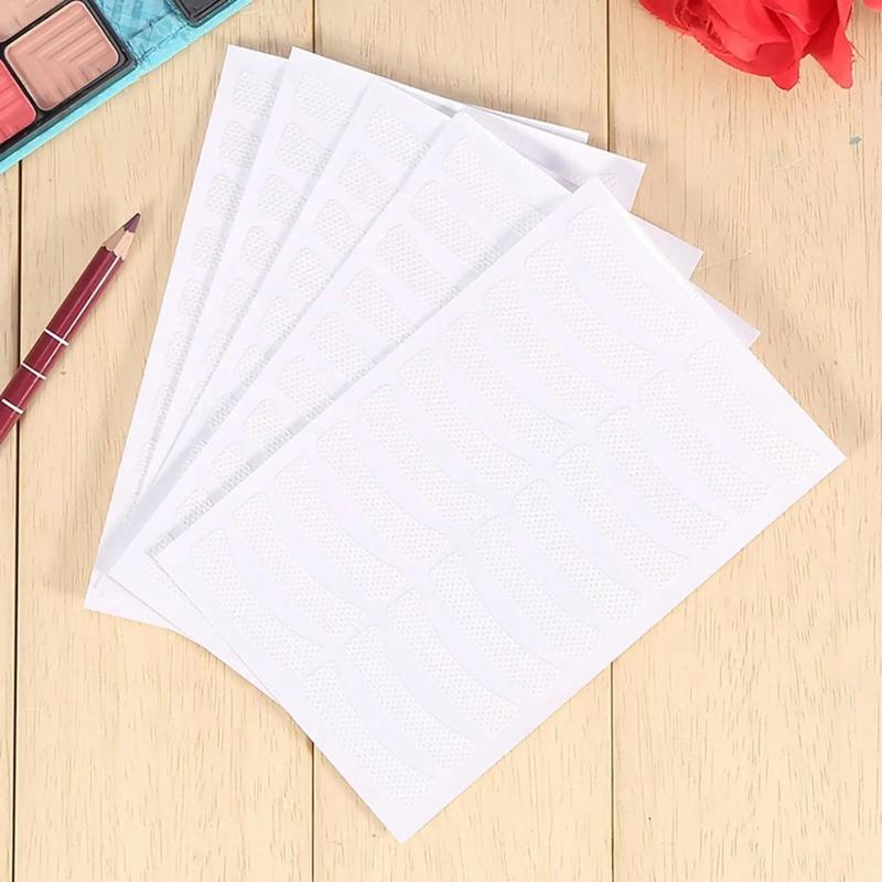 100 Pcs Soft Eye Makeup Stickers, Non-Woven Eyelash Extension Tinting Tape & False Eyelash Pads 4