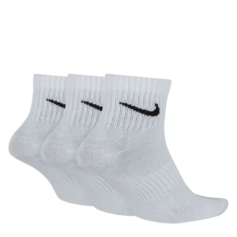 Nike Mens Lightweight Training Ankle Socks Sweat-Wicking Technology - 3 Pairs 4