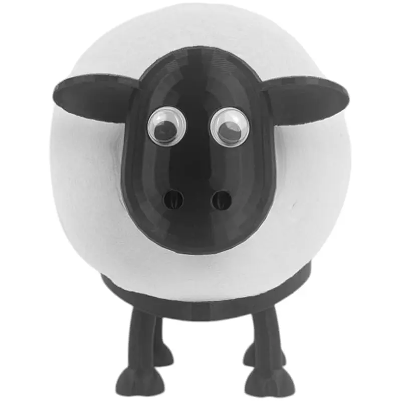Sheep Toilet Paper Holder | Funny Toilet Paper Holder | Black Sheep Cute Toilet Paper Holder | Funny Bathroom Decor | Funky Unique Toilet Paper Holder Organiser Racks 1