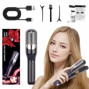 Automatic Electric Hair Clipper, Multifunctional Type-c Rechargeable Hair Split End Clipper, Portable Wireless Trimmer, Hair Care Tool
