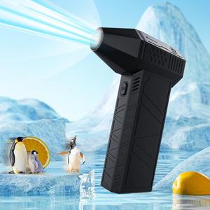 Portable Handheld Blower, 130000RPM Rechargeable Super Blower, Mini Turbo Fan, Handheld Air Blower for Car Dust Removal