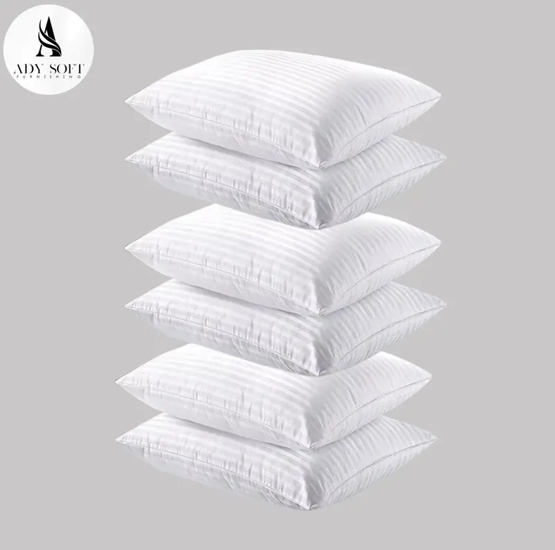 6 PACK STRIPE PILLOWS | SAME DAY DISPATCH | ORDER NOW 0