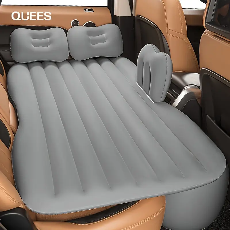 Car Trunk Ultra Thick Inflatable Cushion Car Inflatable Bed Car Rear Cushion Car Cushion Outdoor Rear Leveling Pad Travel Mattress Storage Is Convenient And Portable 4