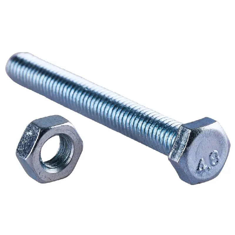 Value Pack M10 X 100 Hex Bolts & Nuts Zinc Plating 2 Pack 2