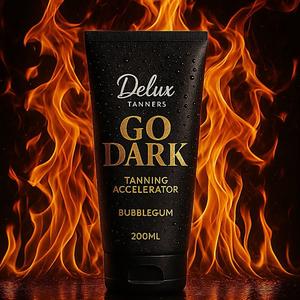 Delux Tanners GO DARK Tanning Lotion - No DHA - Vegan Friendly