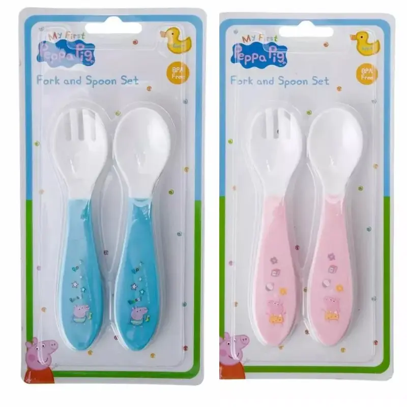 Peppa Pig My First Fork & Spoon Set
