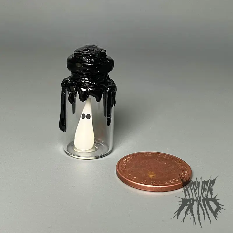 The Adopt-a-Ghost Jar - mini ghost companion 3
