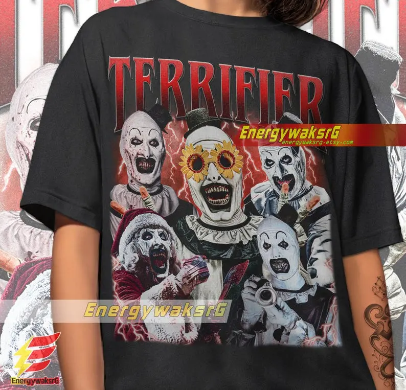 Limited Terrifer Vintage T-Shirt, Terrifier Horror Movie Shirt