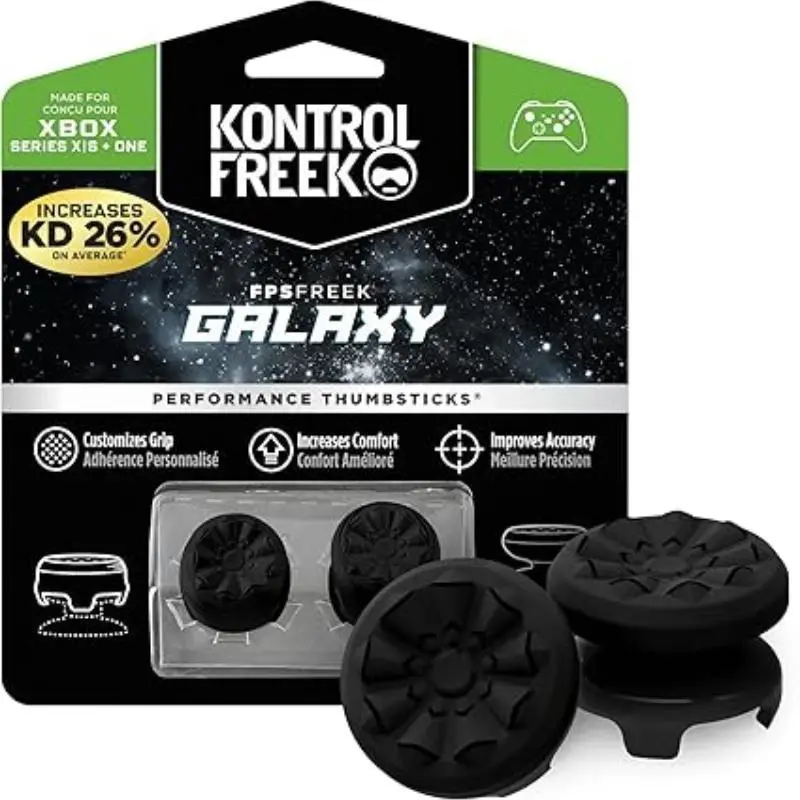 Dominate Your Game: Kontrol Freek Galaxy Thumbsticks & FPS Freek for Consoles - Rubber Grips for Enhanced Accuracy & Control