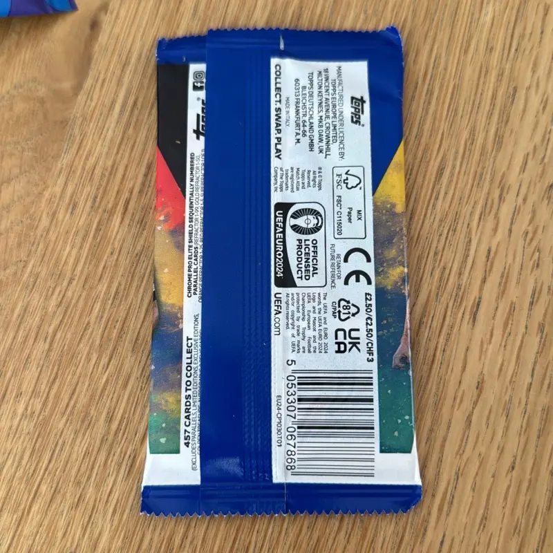 Match attack euro 24 sealed packs 1