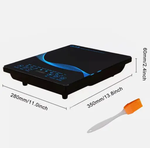 2200W Electric Induction Hob Portable Digital Touch Single Cooker Hot Plate Tool 1
