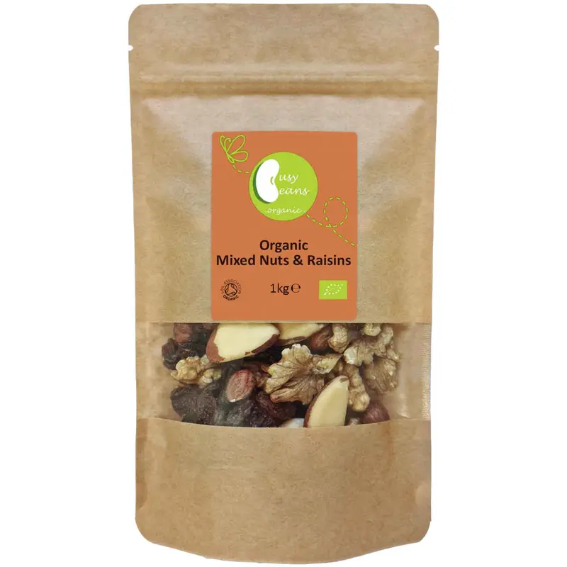 Organic Mixed Nuts & Raisins 0