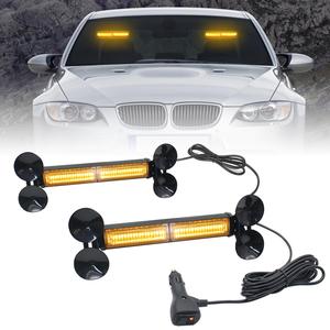 2 In 1 Emergency Strobe Light Bar, 40LED Warning Flashing Safety Dash Side Window Front/Rear Windshield Light, Suitable for Vehicles Trucks, Car Led Lights
