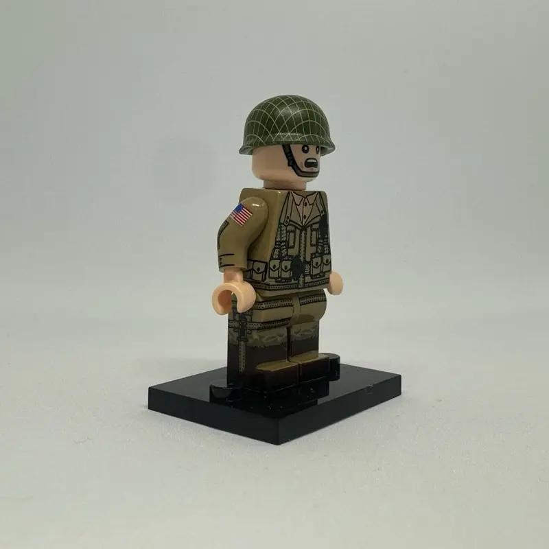 WW2 US Airborne Infantry Minifigure - (Custom) 2
