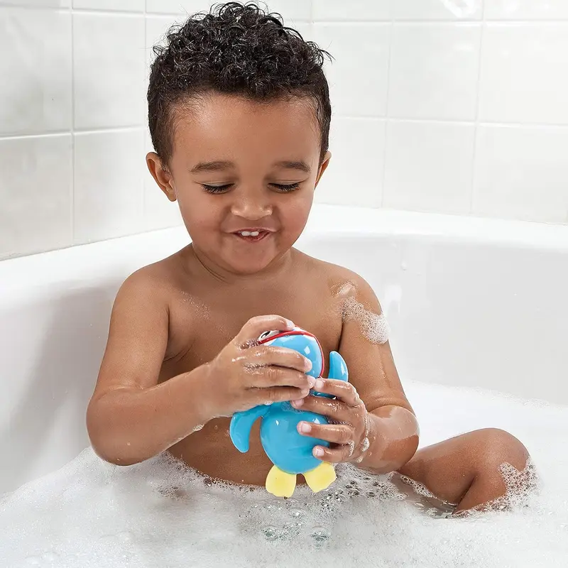 Wind Up Swimming Penguin Scuba Buddy Bath Toy | Fun & Interactive Bath Toys for Children and Toddlers | Baby Essentials | Penguin 3