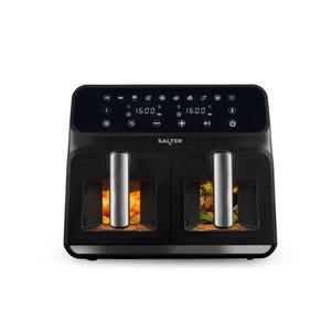 Salter Dual View Pro Digital 7.6 L Air Fryer with Touch Display and Clear Viewing Windows