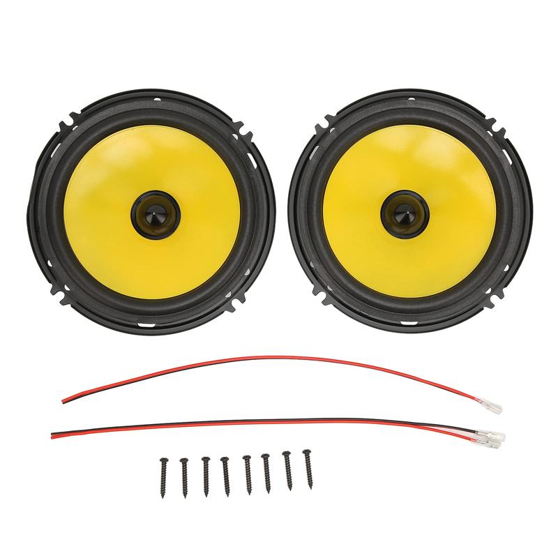Car Door Stereo Speakers 600W Treble Bass Coaxial Speaker for Vehicle Truck [Professional Sound Quality] 2pcs 5