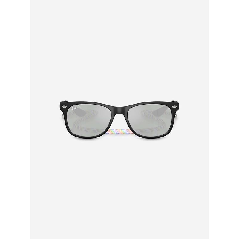 Kids New Junior Wayfarer Sunglasses in Black 1