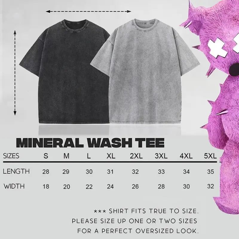 Gengar Shirt, Gatsly Shirt, Haunter Shirt, Pokemon Shirt, Anime Shirt, Washed T-Shirt, 5XL Graphic Gym Shirt, Vintage Washed Tee Cotton, Menswear Fit women 1