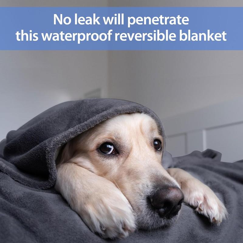 Premium Waterproof Blanket | Ultra-Soft, Leak-Proof & Machine Washable | Ideal for Couples, Pets & Home Protection ( 152 * 203cm) 6