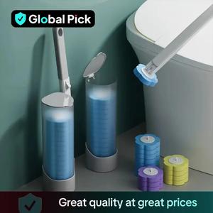 Cleaning Brush Holder, Toilet Cleaning Brush Head, Used for Toilet Cleaning, Bathroom Cleaning Product, with Fragrance, Bathroom Cleaning Tool