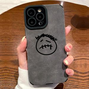 Funny Expression Design Phone Case, Decorative Phone Protective Cover, Anti-fall Phone Cover Compatible with iPhone 15 14 13 12 11 Pro Max 6 7 8 Plus X XS Max