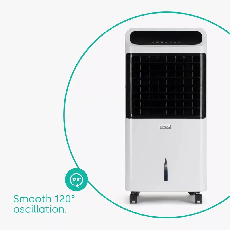 Portable Air Cooler Fan with Remote Control Ice Cold Cooling Conditioner Unit 6