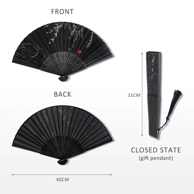 Bamboo Folding Fan | Silk | Chinese Style 6