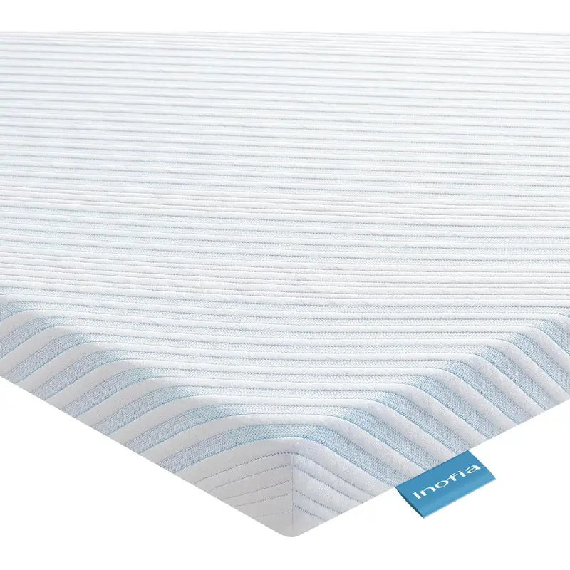 Double Mattress Topper Gel Memory Foam, 5CM Dual Layer with Breathable Cover, Washable & Removeable, 2-in-1 Mattress Topper Soft Comfort, GELEX Cooling for Rest Easy, 100 Night Home Trial 0