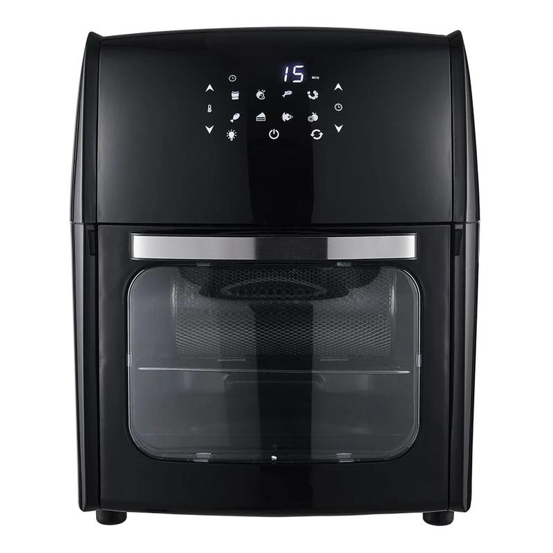 Large 12L Air Fryer – Rotisserie Basket, Smart Auto Shut-Off 1